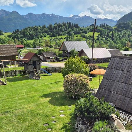 Garden Eco Houses Cebelica Bohinji-tó Kültér fotó