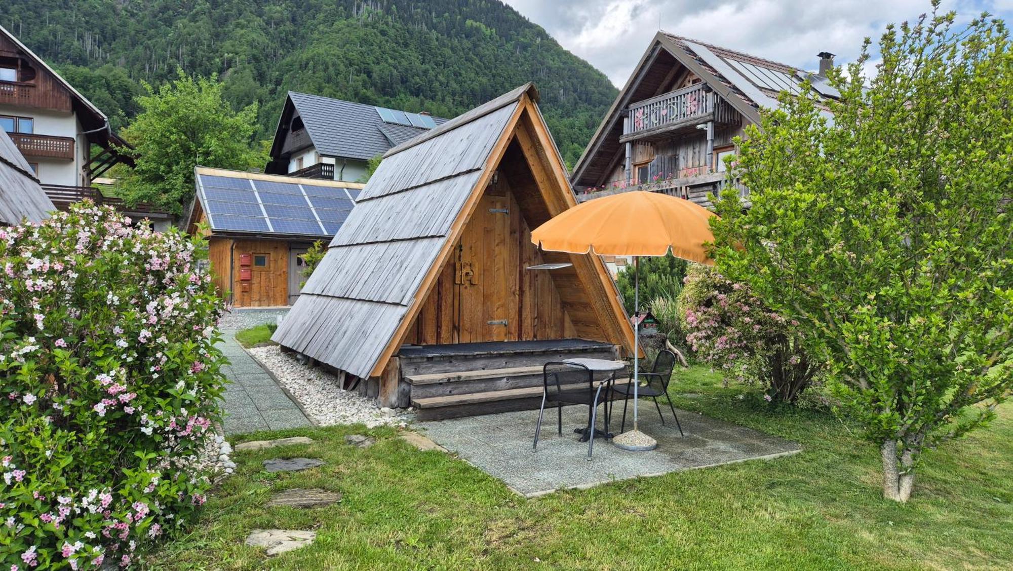Garden Eco Houses Cebelica Bohinji-tó Kültér fotó