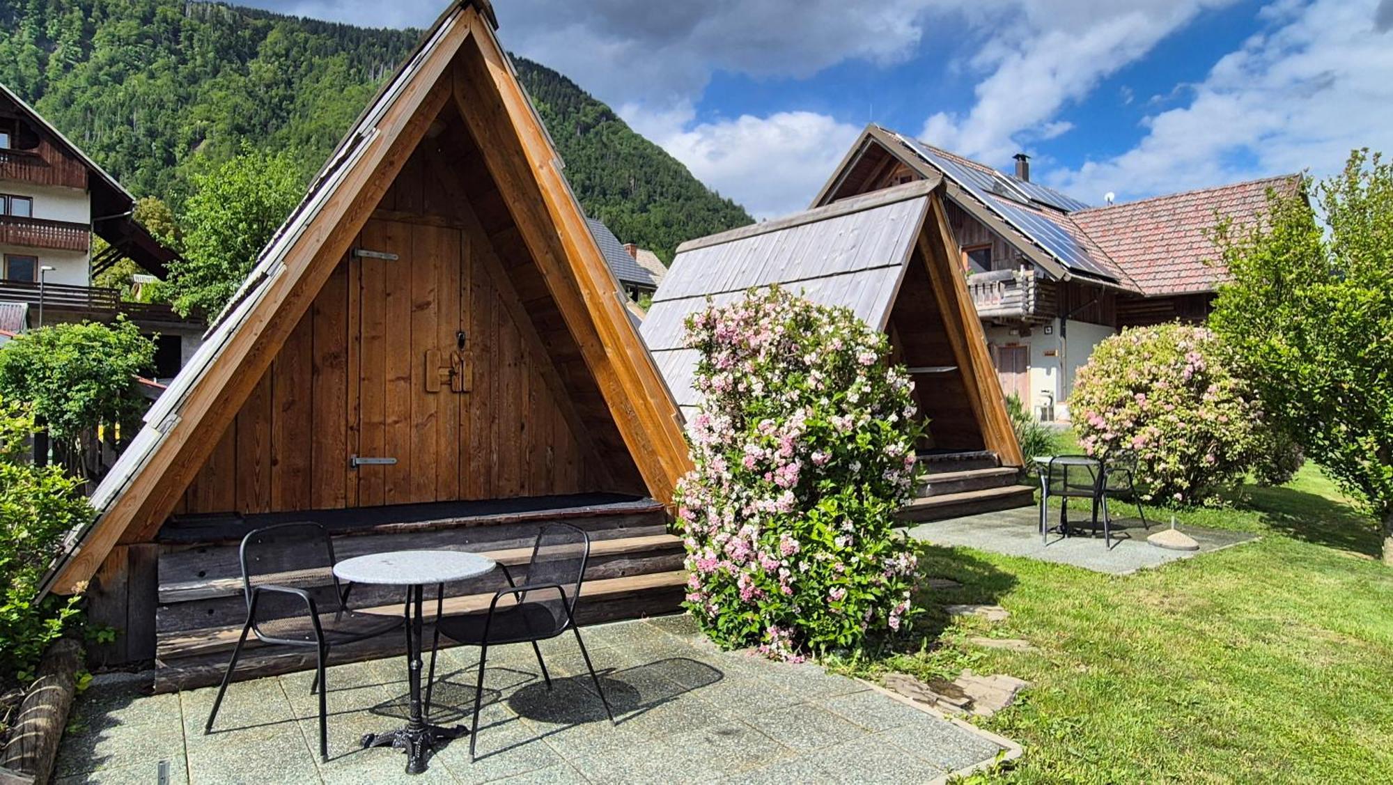 Garden Eco Houses Cebelica Bohinji-tó Kültér fotó