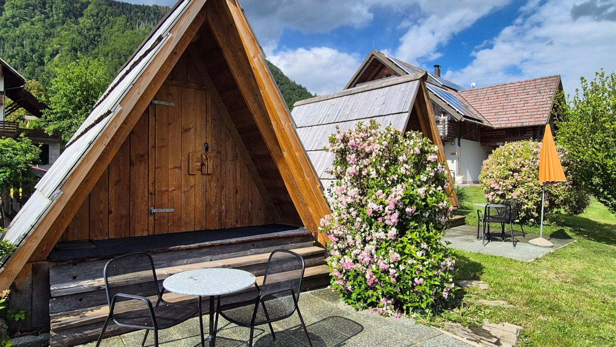 Garden Eco Houses Cebelica Bohinji-tó Kültér fotó