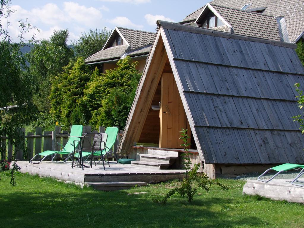 Garden Eco Houses Cebelica Bohinji-tó Kültér fotó