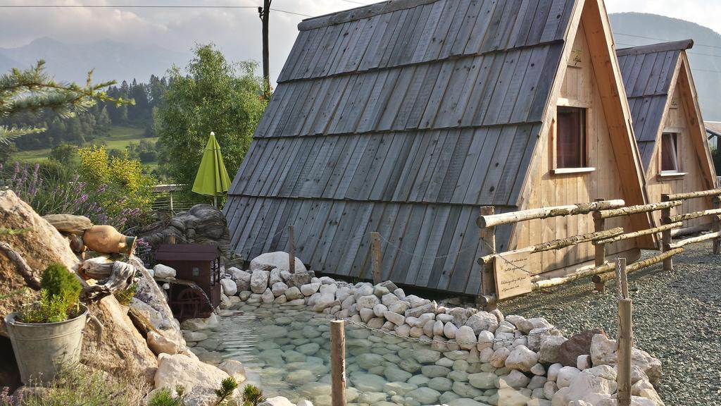 Garden Eco Houses Cebelica Bohinji-tó Kültér fotó