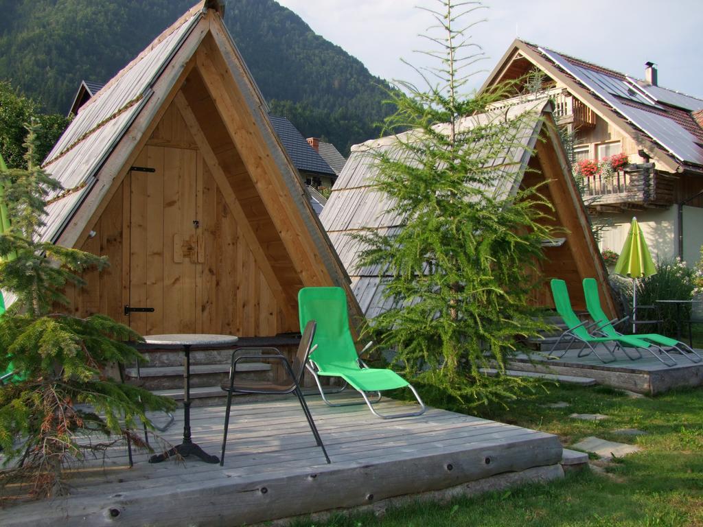 Garden Eco Houses Cebelica Bohinji-tó Kültér fotó
