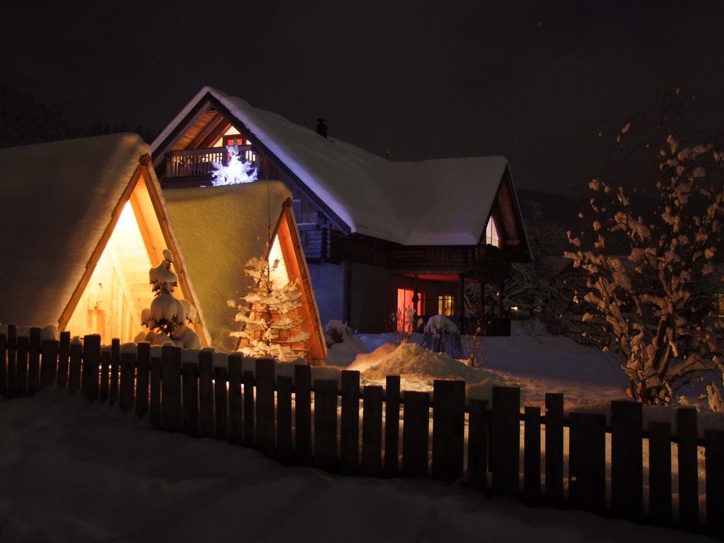 Garden Eco Houses Cebelica Bohinji-tó Kültér fotó